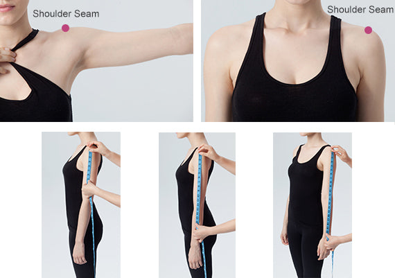 how to measure sleeve length, how to measure arm length