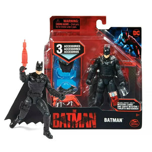 DC The Batman Movie Batman 4" Action Figure with 3 Accessories - Zerg Toys and Collectables