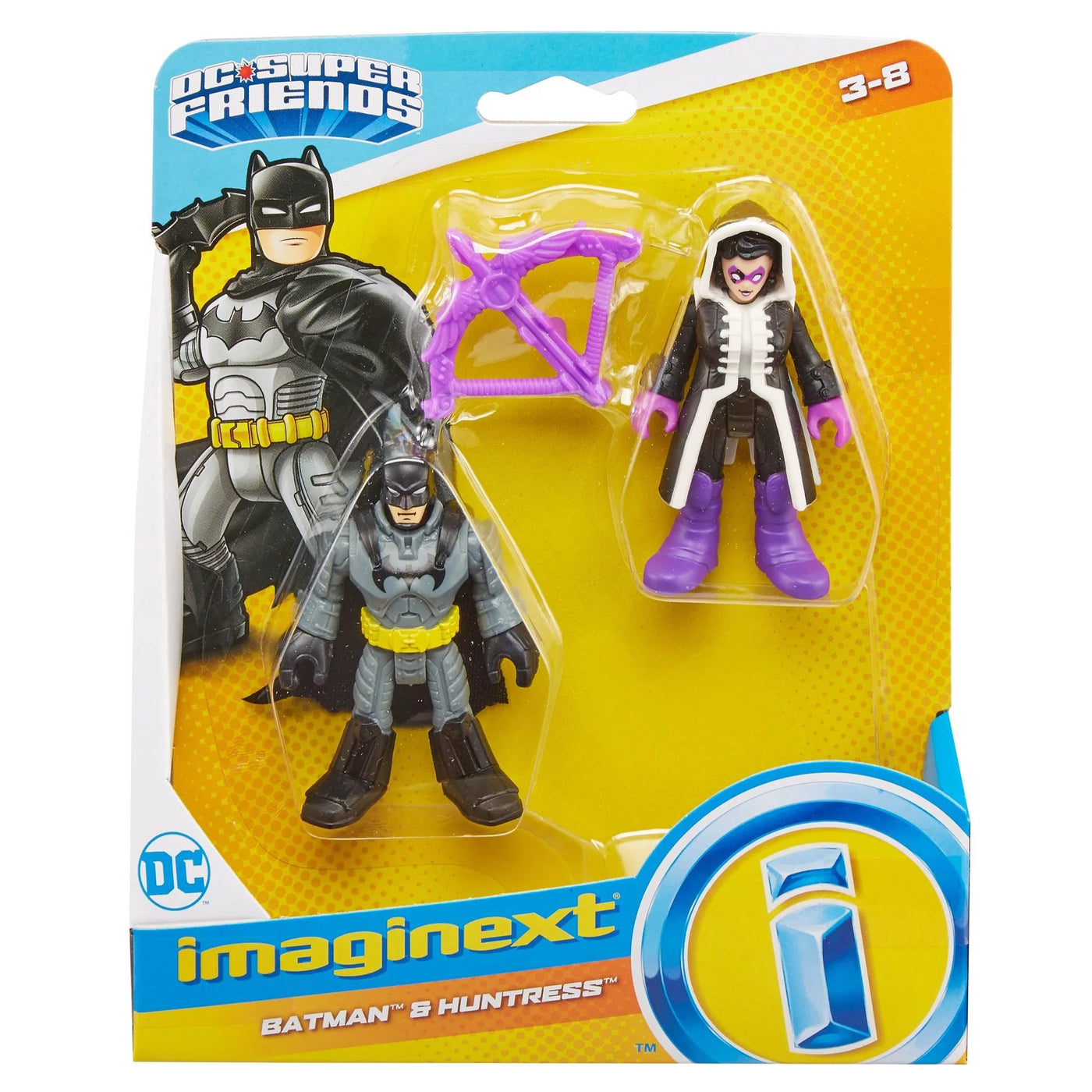 Imaginext DC Super Friends Batman & Huntress – Zerg Toys and Collectables