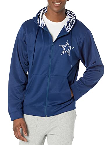 NFL SAN FRANCISCO 49ERS CLASSIC CHENILLE DK FZ HOODIE (UNIVERSITY BLUE –  Pro Standard