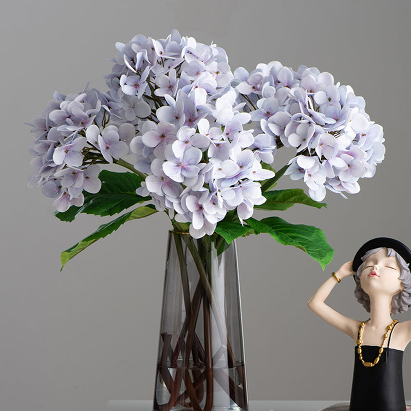 紫陽花 造花 優雅リビングルーム インテリア ベランダ 装飾 置物 手触り フラワーアレンジメント 豪華 食卓 美しさ Indoorplus