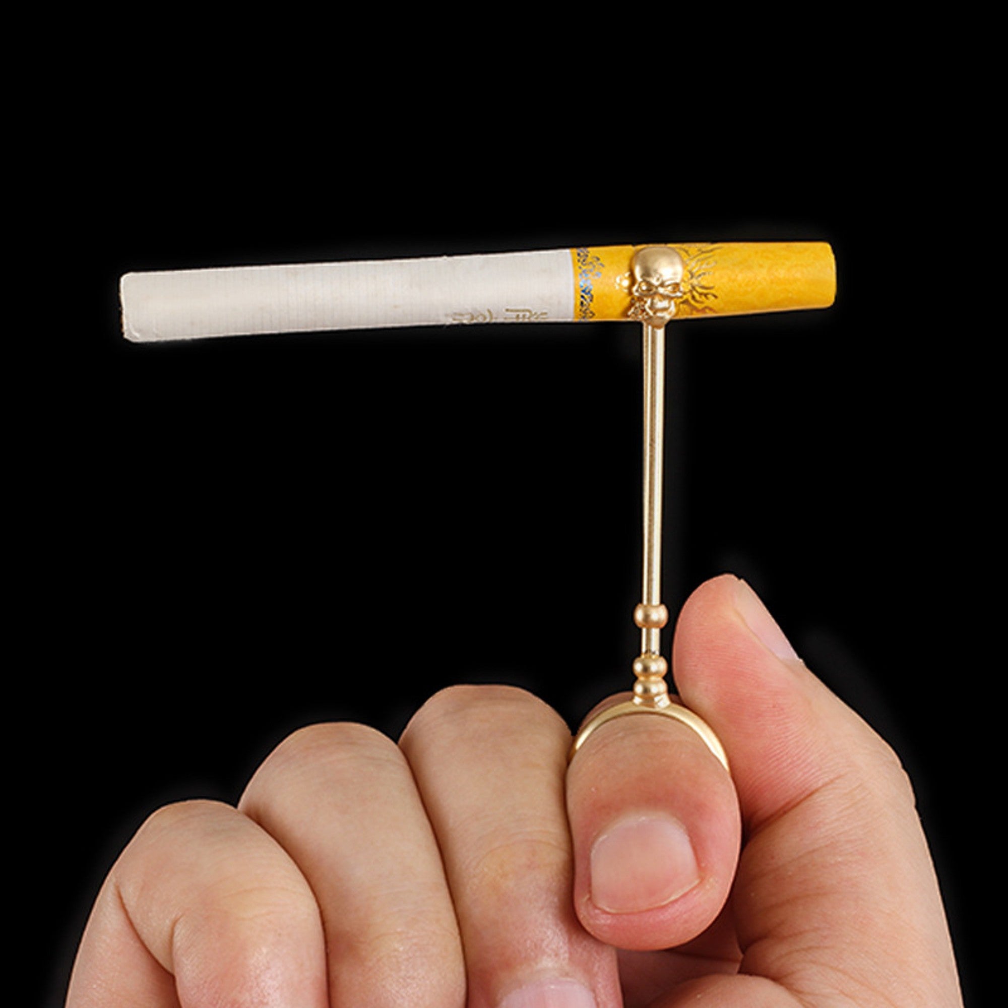 Cigarette Holder Ring Metal Bee – Ashtray Planet