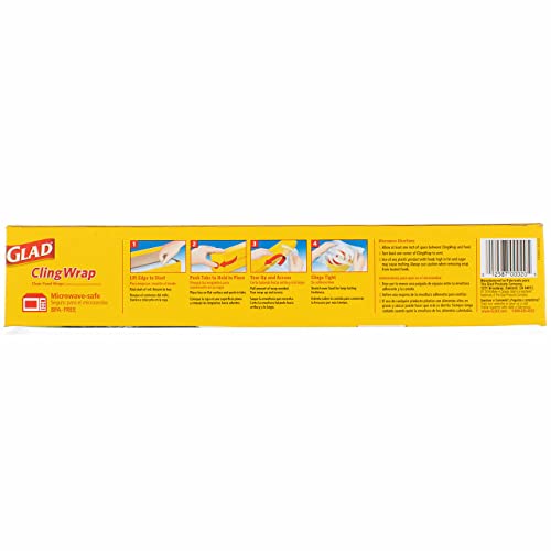 Glad Cling Plastic Wrap, 2 pk./400 sq. ft.