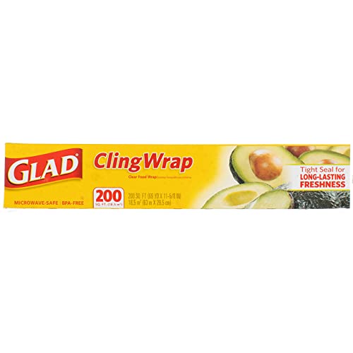  Glad Press'n Seal Food Plastic Wrap, Bulk Food Storage Wrap,  Plastic Food Wrap, 70 Square Foot Roll, (Pack of 12) - 70441 : Health &  Household