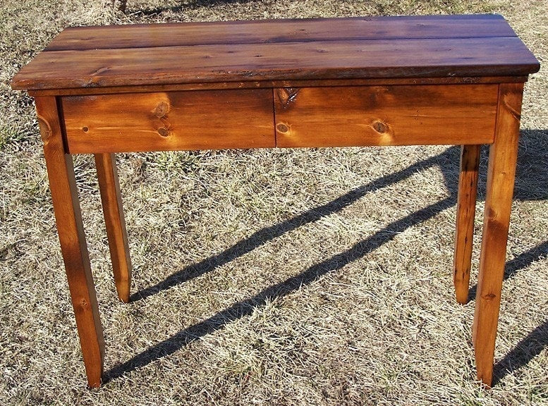 old style writing desk