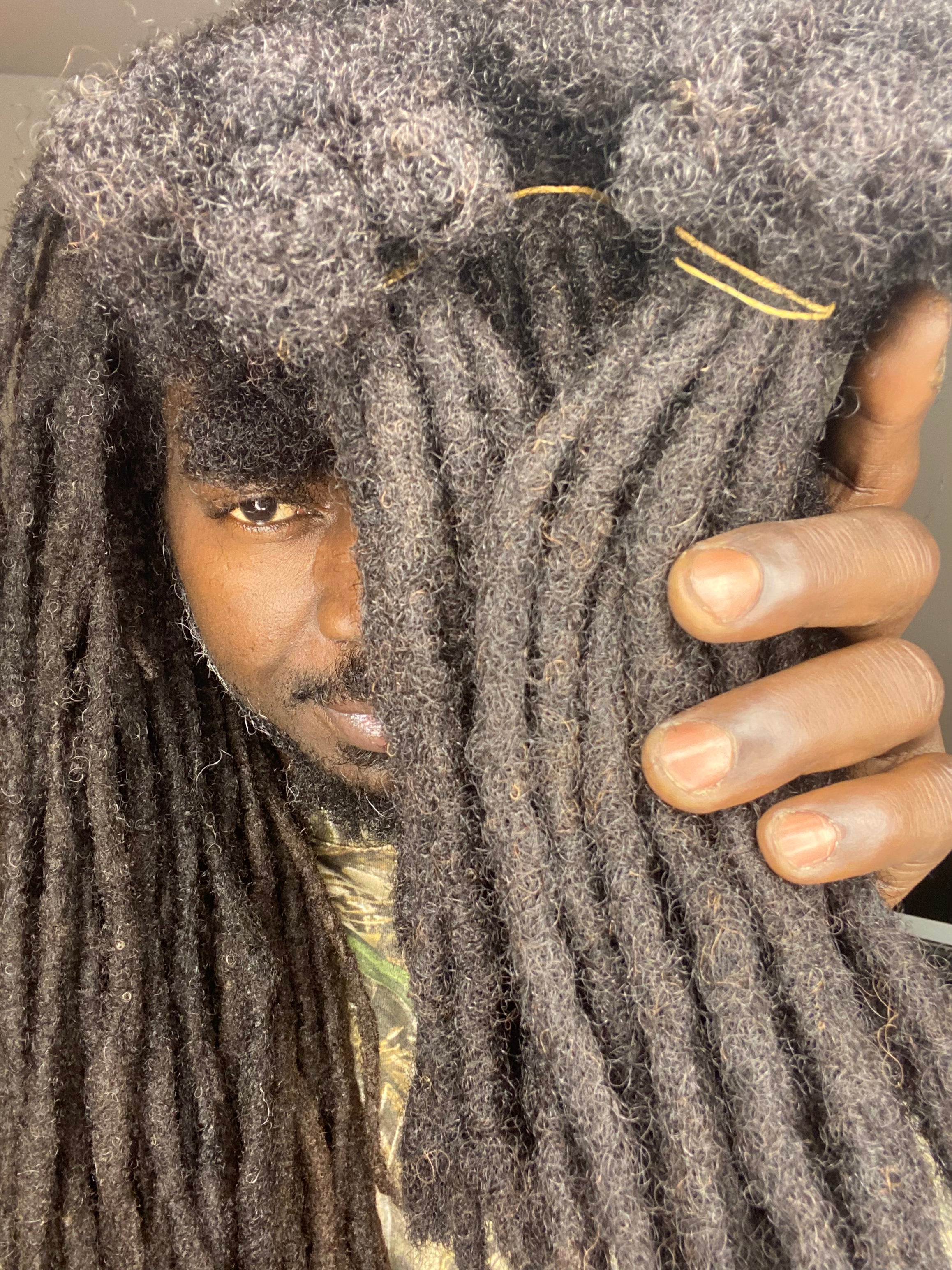 YARDYLOCS 100% Human Hair Handmade dreadlock loc extensions, 0.4cm - 0.6cm, 100 locs per bundle