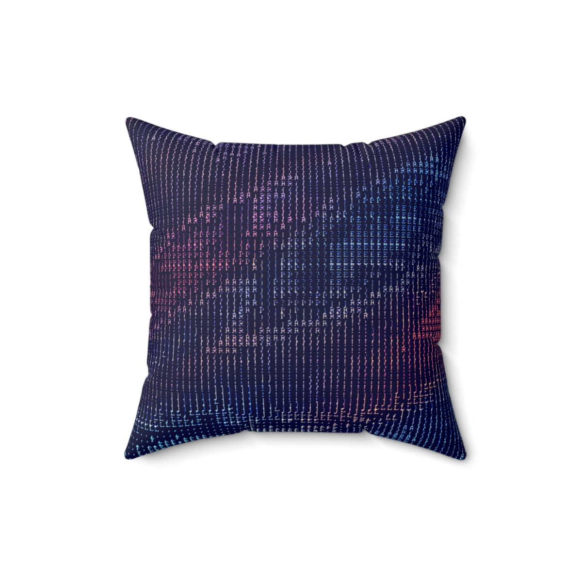 Trance Omni Nation 93 Suede feel Square Pillow, double-sided print , included pillow filler and pillow case, with concealed zipper, design by Giovanna Sun