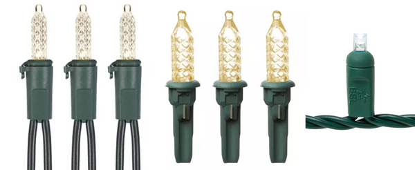 Comparison of molded and non-molded bulbs