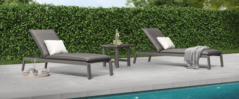 Ebel’s Canton Padded Chaise Lounger
