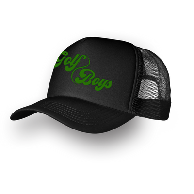 green foam trucker hat