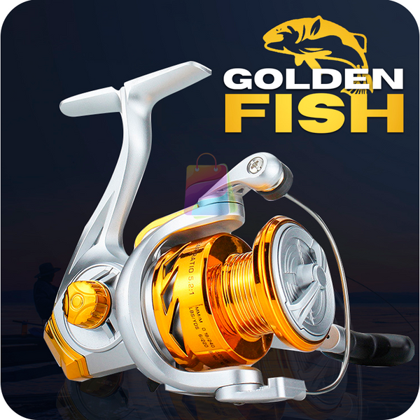 Molinete Profissional de Pesca com 12Kg Drag | Golden Fish