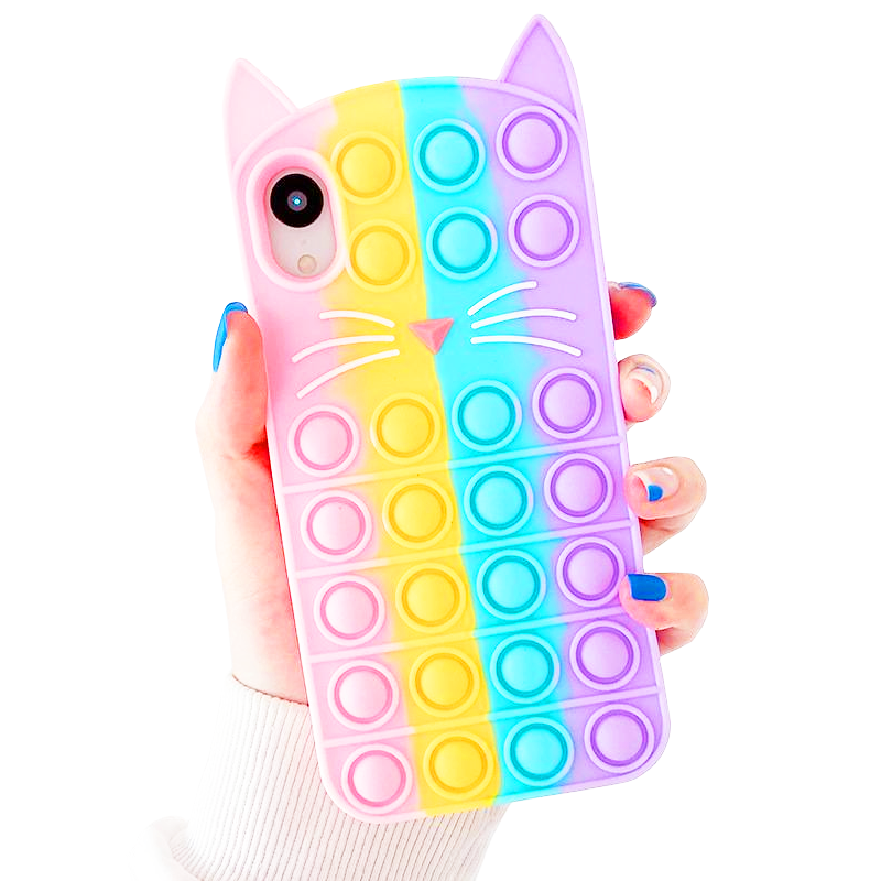Cat Pop It Iphone Case – Syco Fidget Store