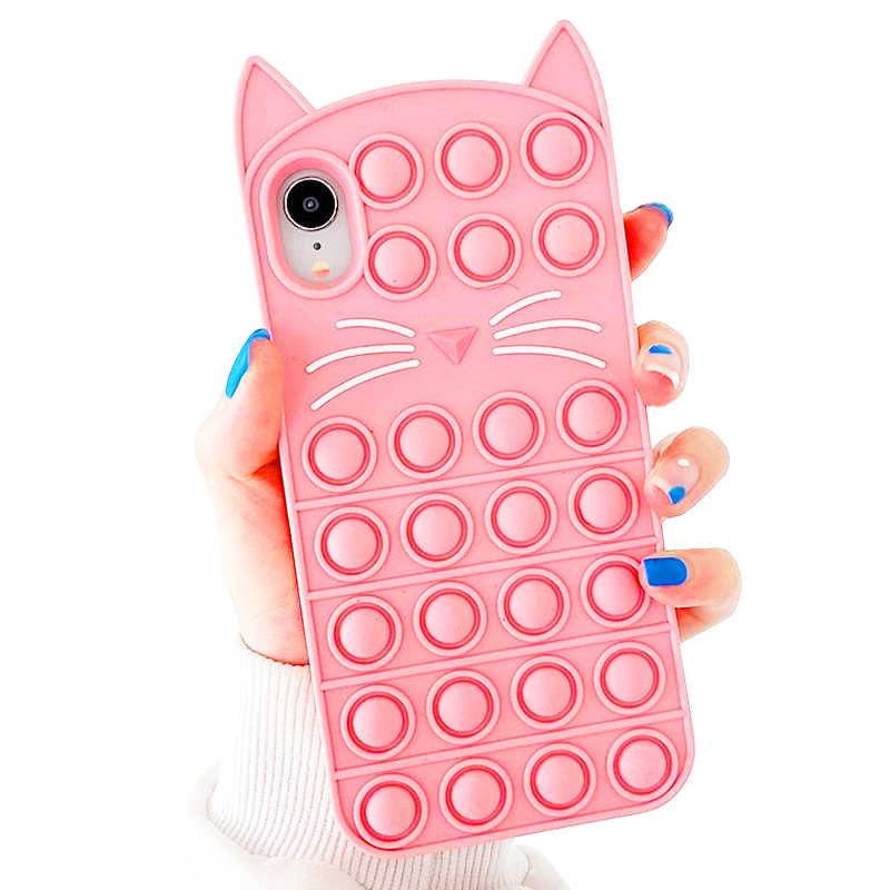Cat Pop It Iphone Case – Syco Fidget Store