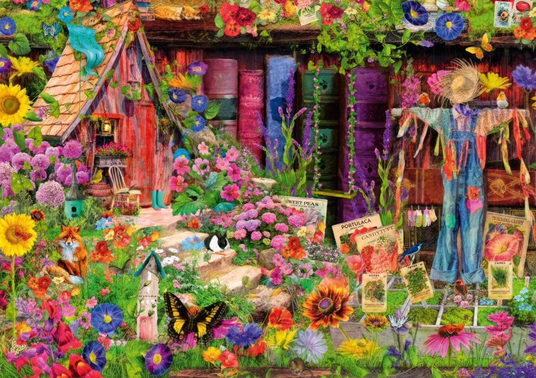The Scarecrow's Garden by Aimee Stewart, 2000 Piece Puzzle
