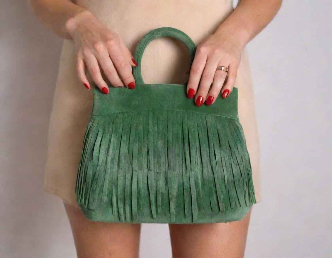 pochette a frange