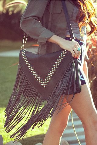 sac maxi franges