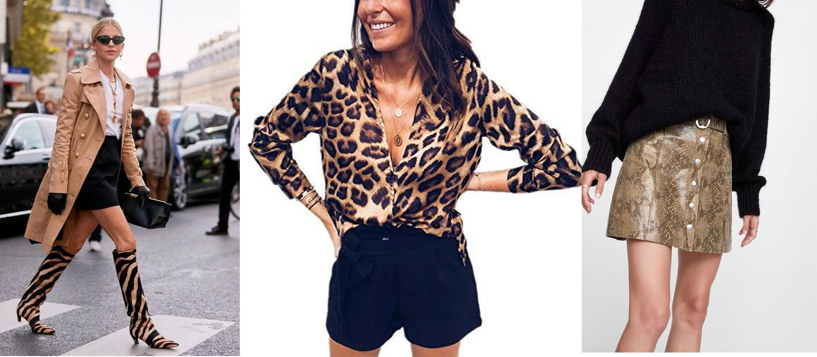 vetement sexy motif animalier 