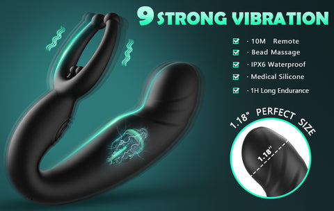 P-spot 9 Vibrating Prostate Toy