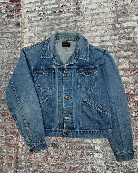 1970s Wrangler Distressed Blue Denim Jacket (S) – Good Sauce Vintage USA