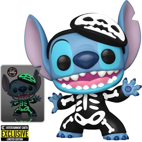 Lilo & Stitch Skeleton Stitch POP! Vinyl Figure - EE Exclusive Chase Variant