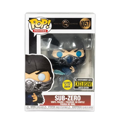 sub zero glow in the dark funko pop