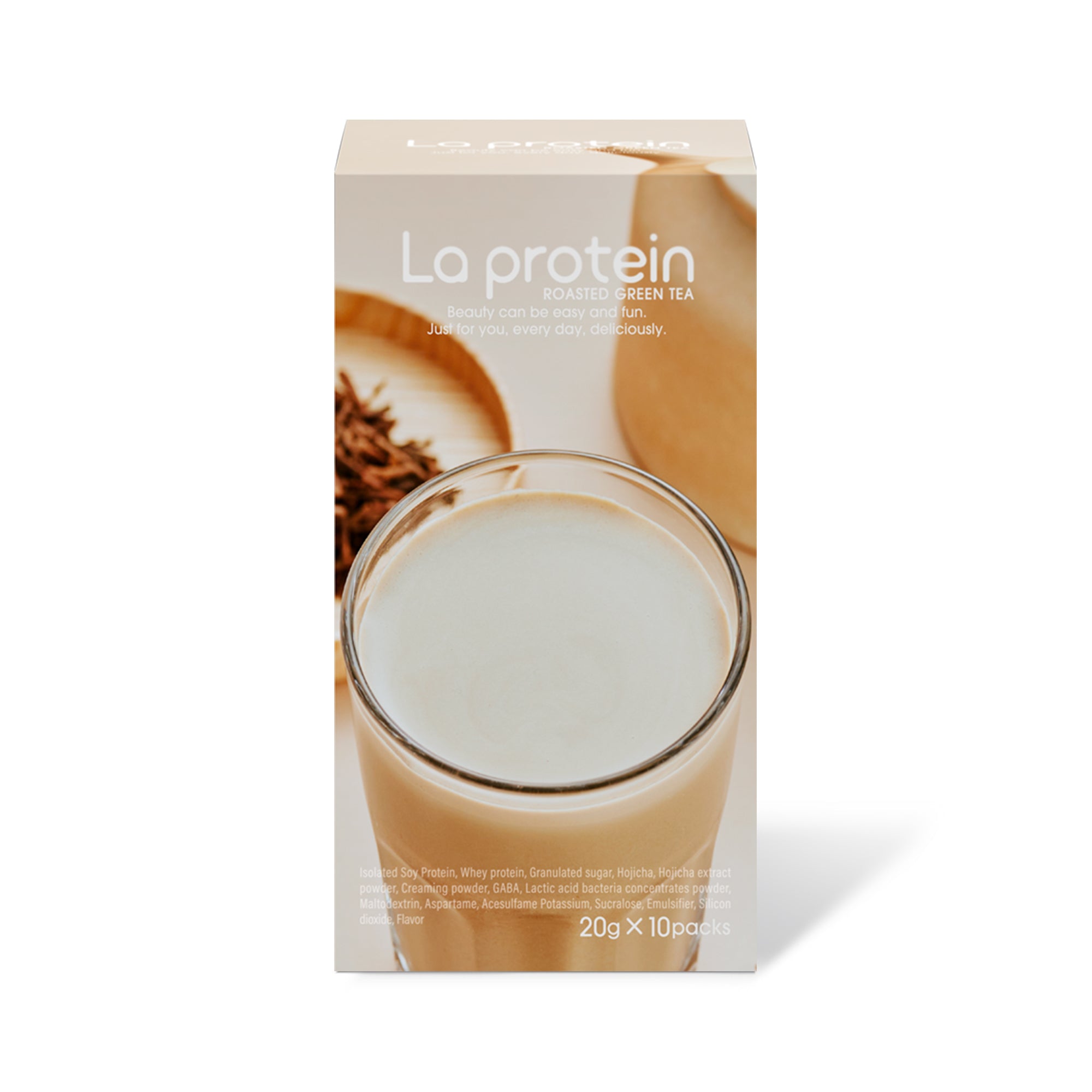 通常】ラ プロテイン(La protein )ミルクティー味 10包入りBOX 通常