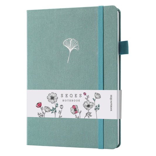 BULLET JOURNAL A5 160gsm PREMIUM PAPER SILVER EDGE -dragonfly – SeQeS