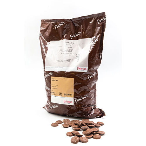 Chocolat brun végan bio Felchlin 2.5kg