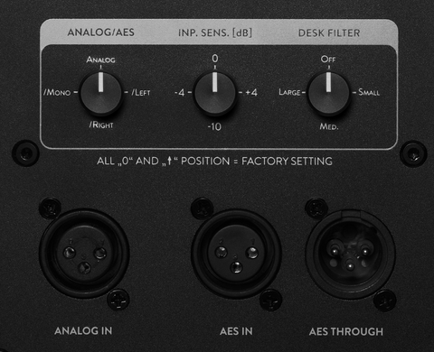 DSP monitor controls