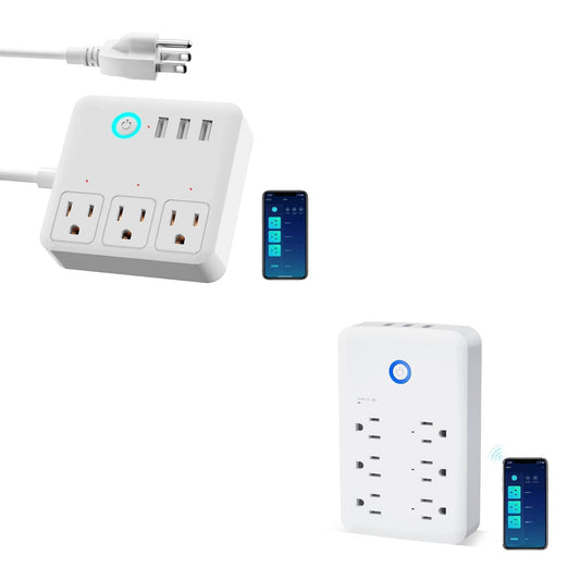 Outdoor Smart Plug, Surge Protector, POWRUI Smart Power Strip with 4-O –  Totality Solutions Inc.