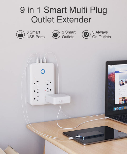 VAVOFO Outdoor Smart Plug, WiFi Outlet with 2 Sockets, Compatible with –  Totality Solutions Inc.