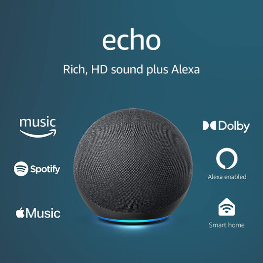 Multi Room Music Starter Kit | Echo (4th Gen) + 2 Echo Dot (4th Gen), Glacier White