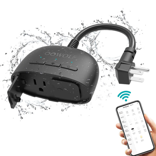 Smart Outdoor Plug-in Wireless Remote Control Weatherproof