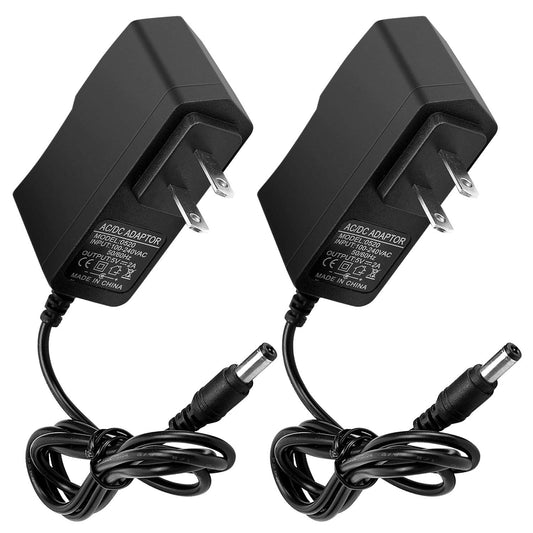 2-PACK AC/DC Adapter, Power Supply, 24V/2A