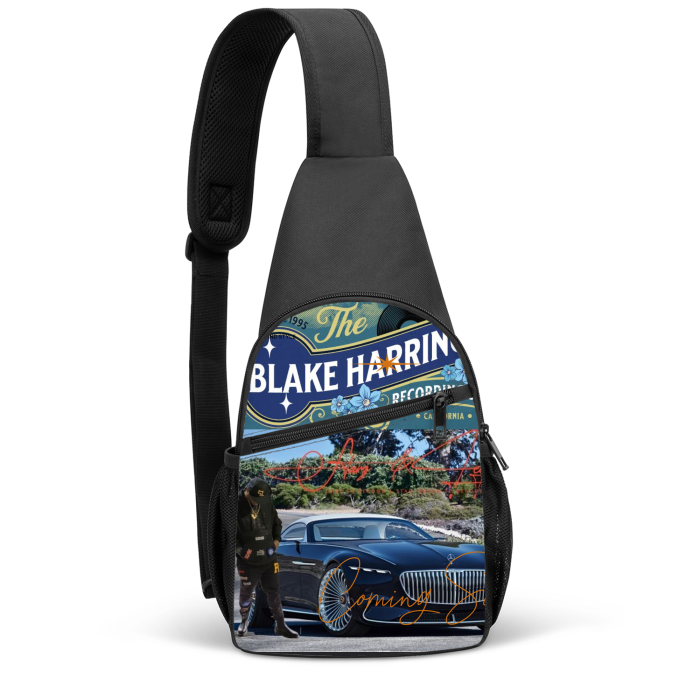 All-Over Print Chest Bag