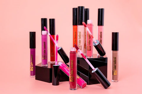 Calizade Beauty Liquid Lipstick Collection, long lasting, velvety finish, smudge proof, purple, red, brown, nudes, berry fall, holiday
