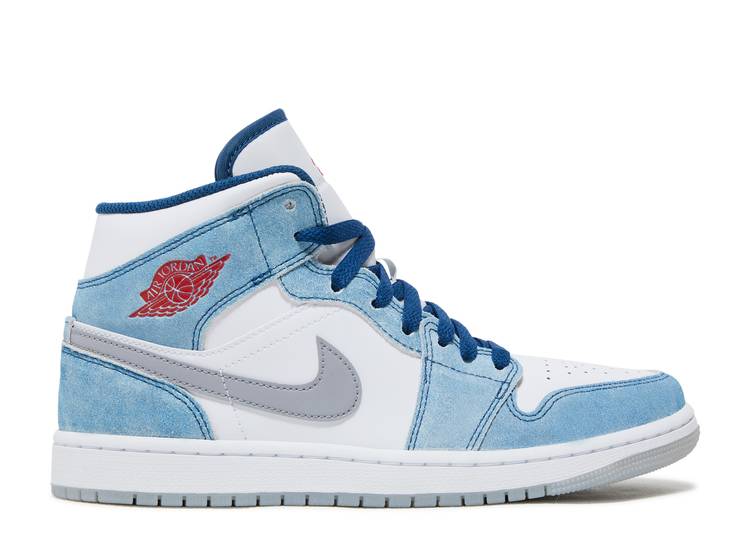 blue christmas jordans