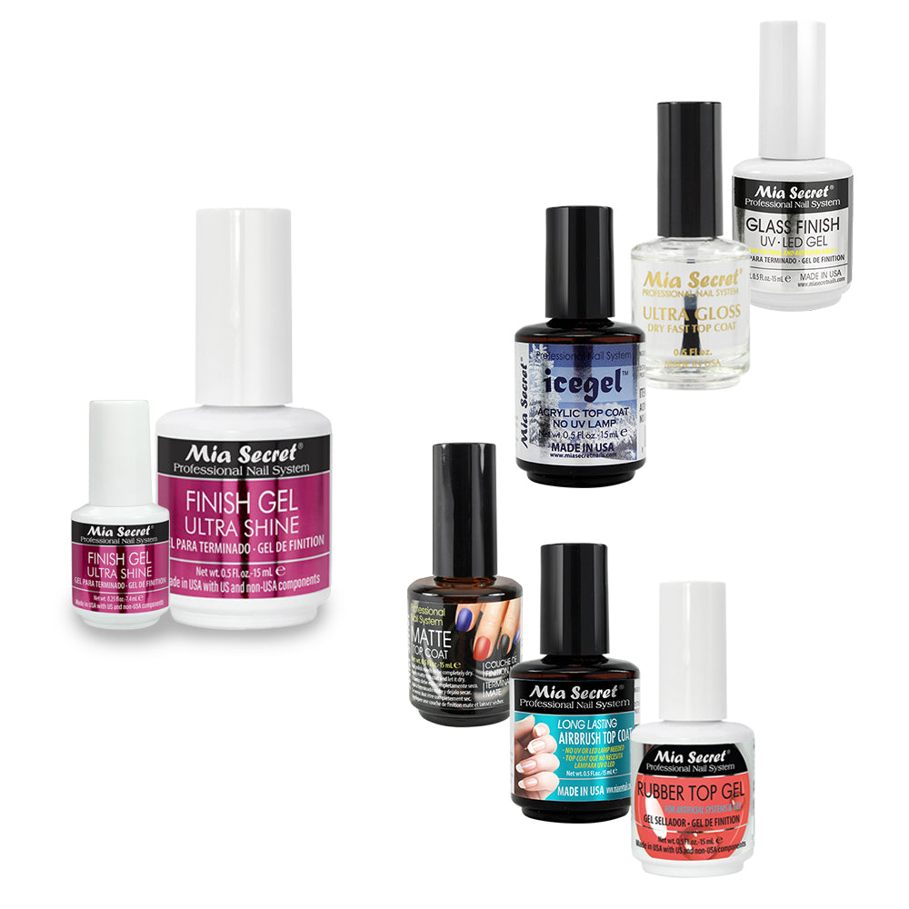 Top and Base Coat for Nails| Mia Secret Store