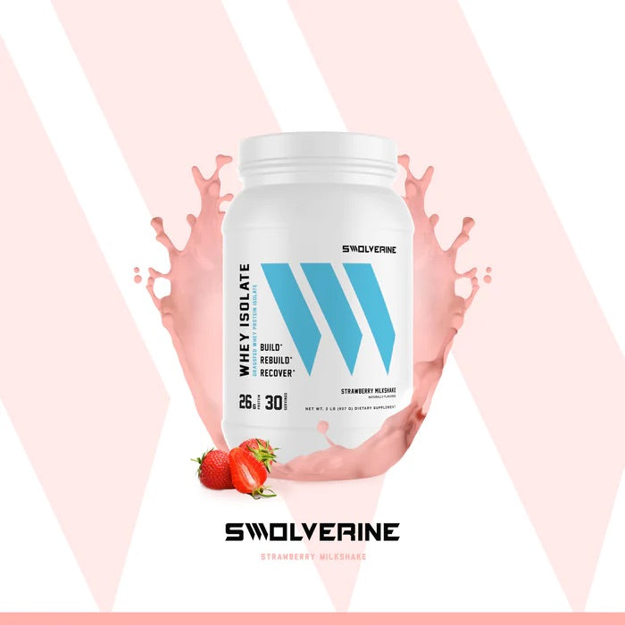 Strawberry Protein Powder - Swolverine