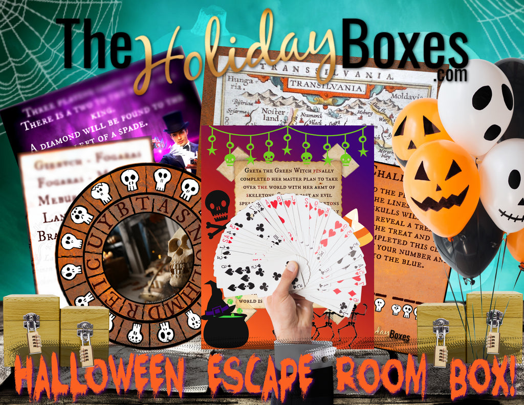 Halloween Escape Room Box! – The Holiday Boxes