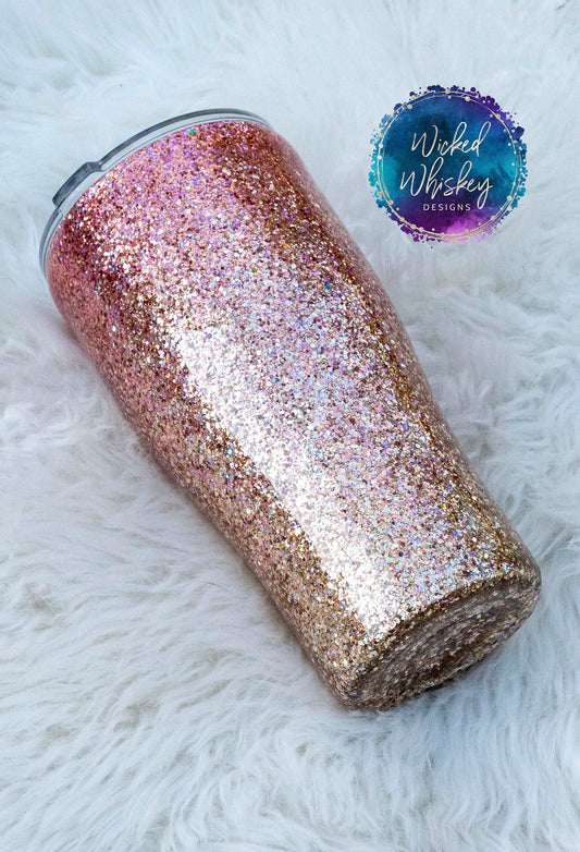 Mommy, and Me Tumbler Rose Gold BUBBA CUP and NUK Sippy Cup Glitter Tumbler  Custom, Personalized, Set of 2 Full Rose Gold 