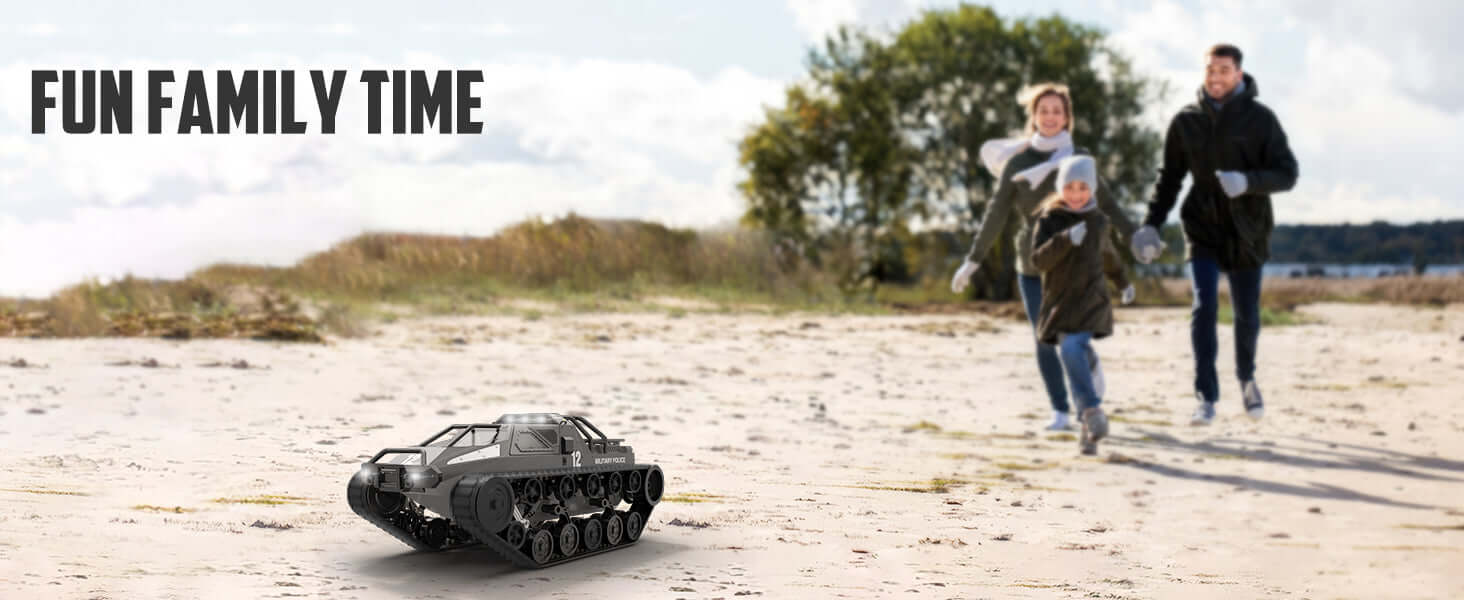 1:12 Scale High Speed All Terrain RC Tank | KIDS TOY LOVER