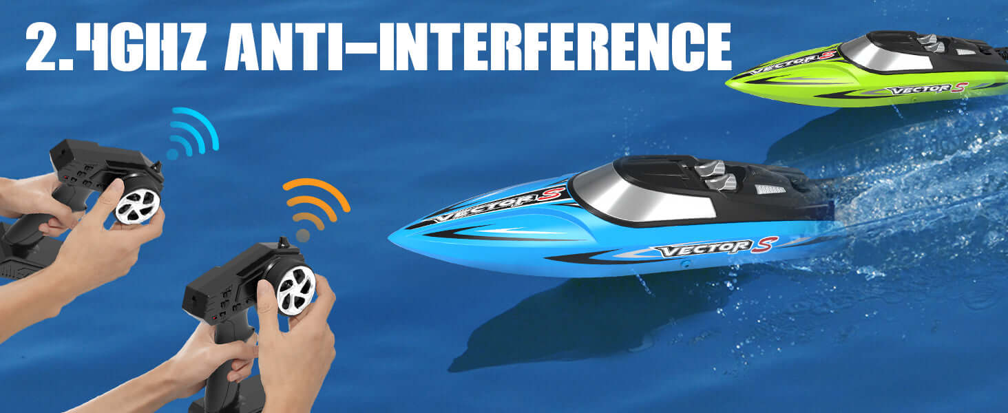 VectorS 30MPH Brushless RC Boat | VOLANTEXRC | KIDS TOY LOVER