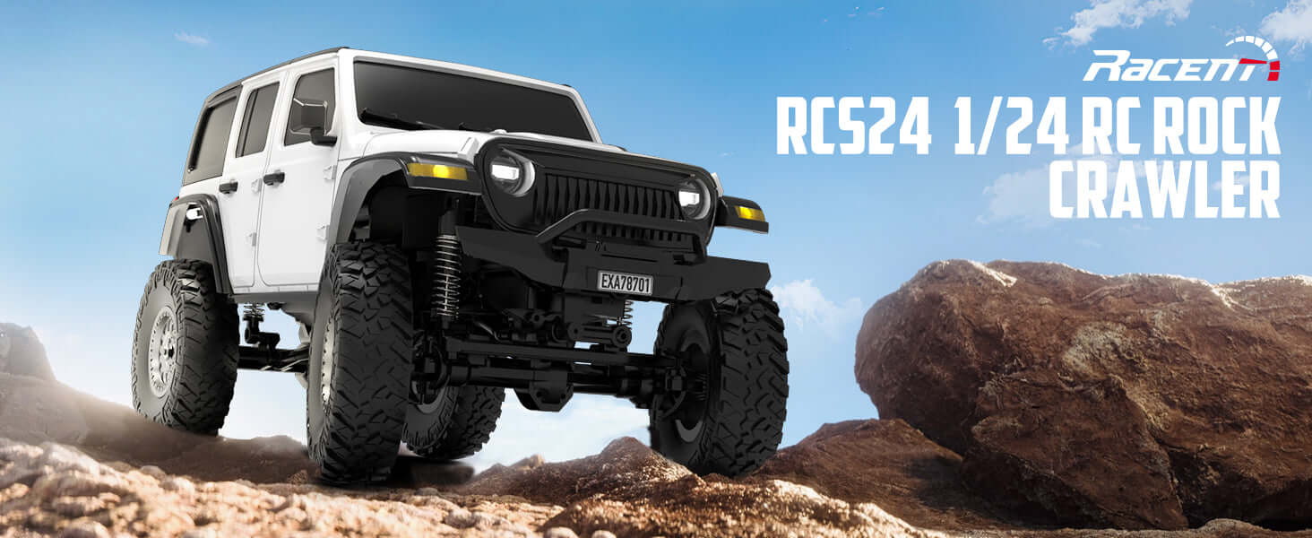 RACENT RCS24 1/24 4WD All-Terrain RC Monster Truck | KIDS TOY LOVER