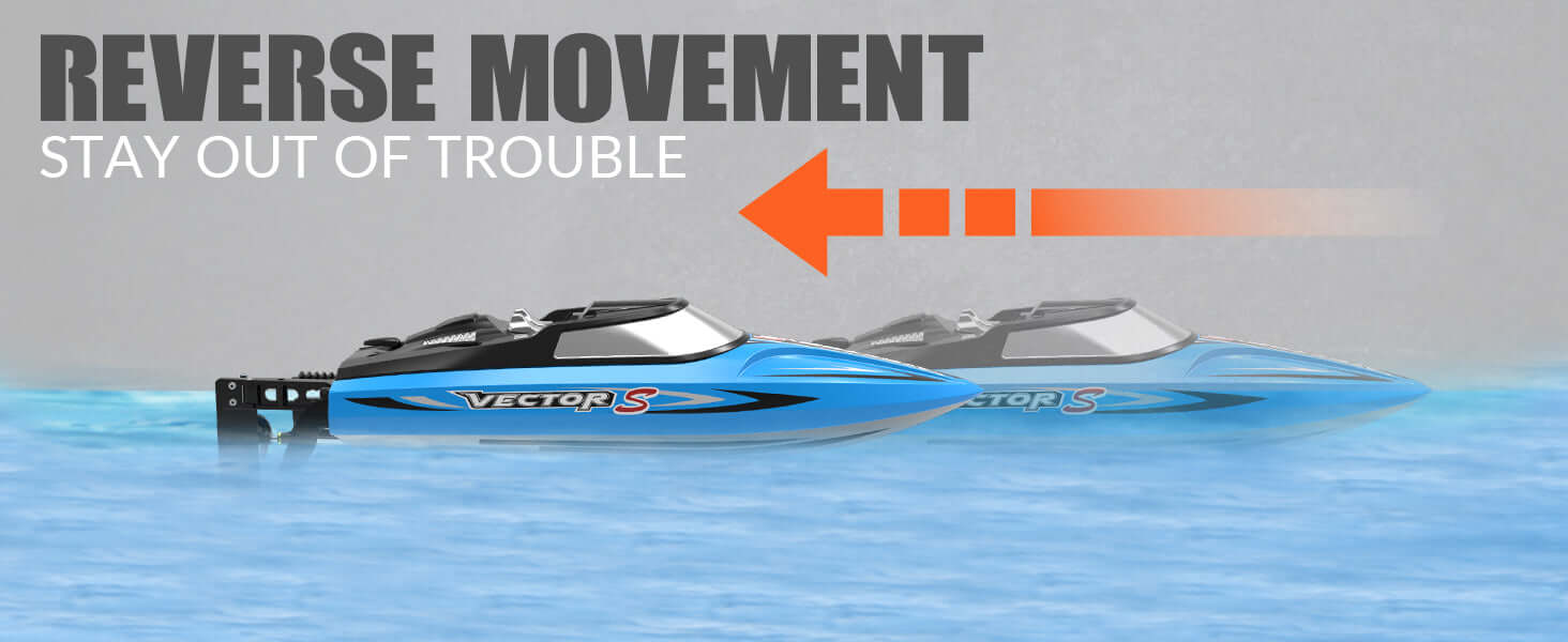 VectorS 30MPH Brushless RC Boat | VOLANTEXRC | KIDS TOY LOVER