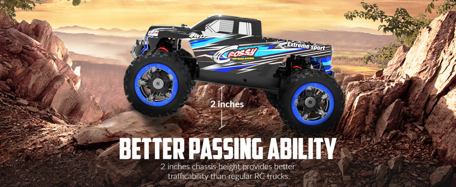 Racent Crossy 1/16 Scale 4x4 RC Truck | KIDS TOY LOVER