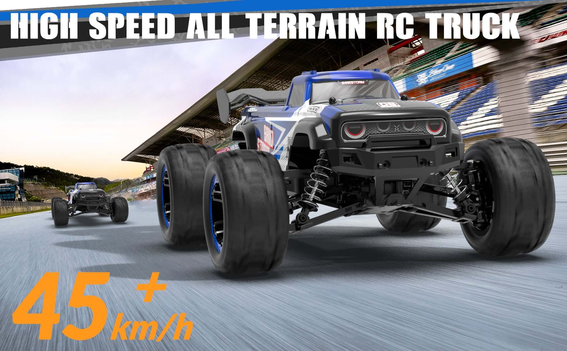 RACENT SandStorm 1/16 High-Speed RC Truck | KIDS TOY LOVER