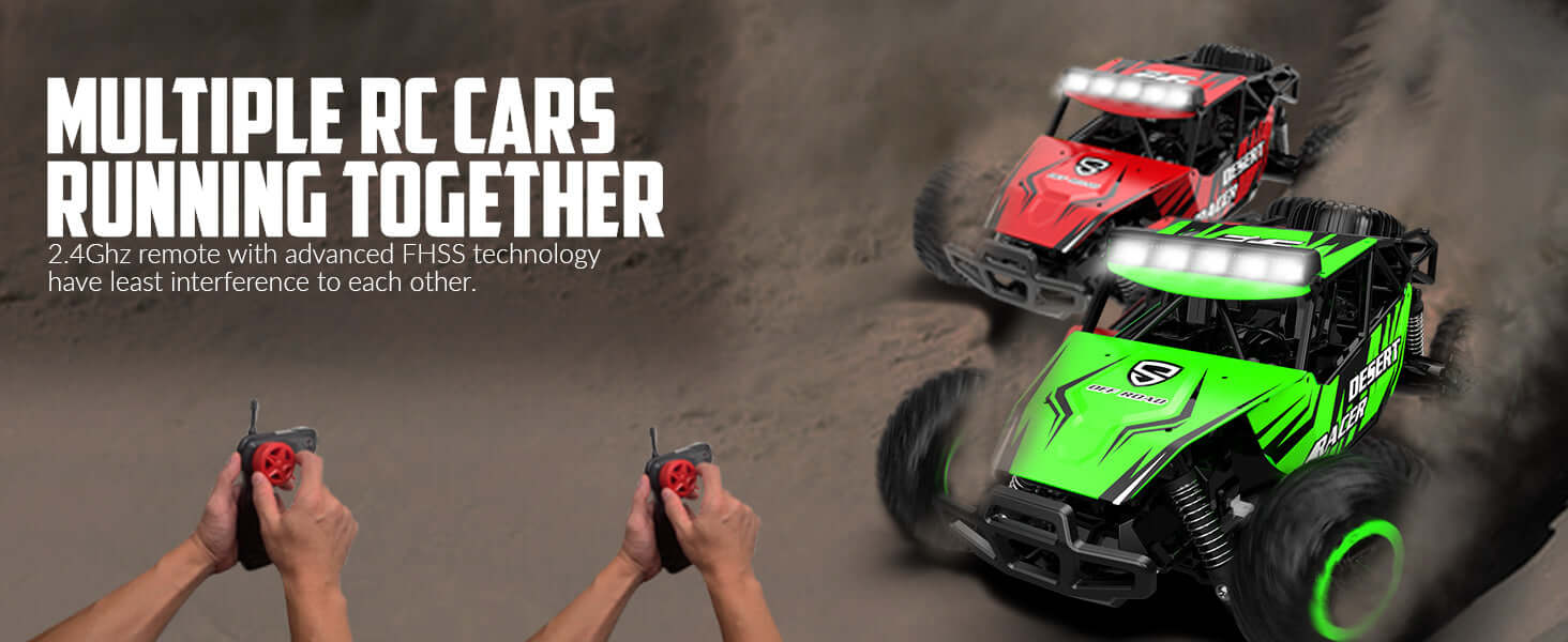 RACENT 1/16 All Terrain RC Car for Kids | KIDS TOY LOVER