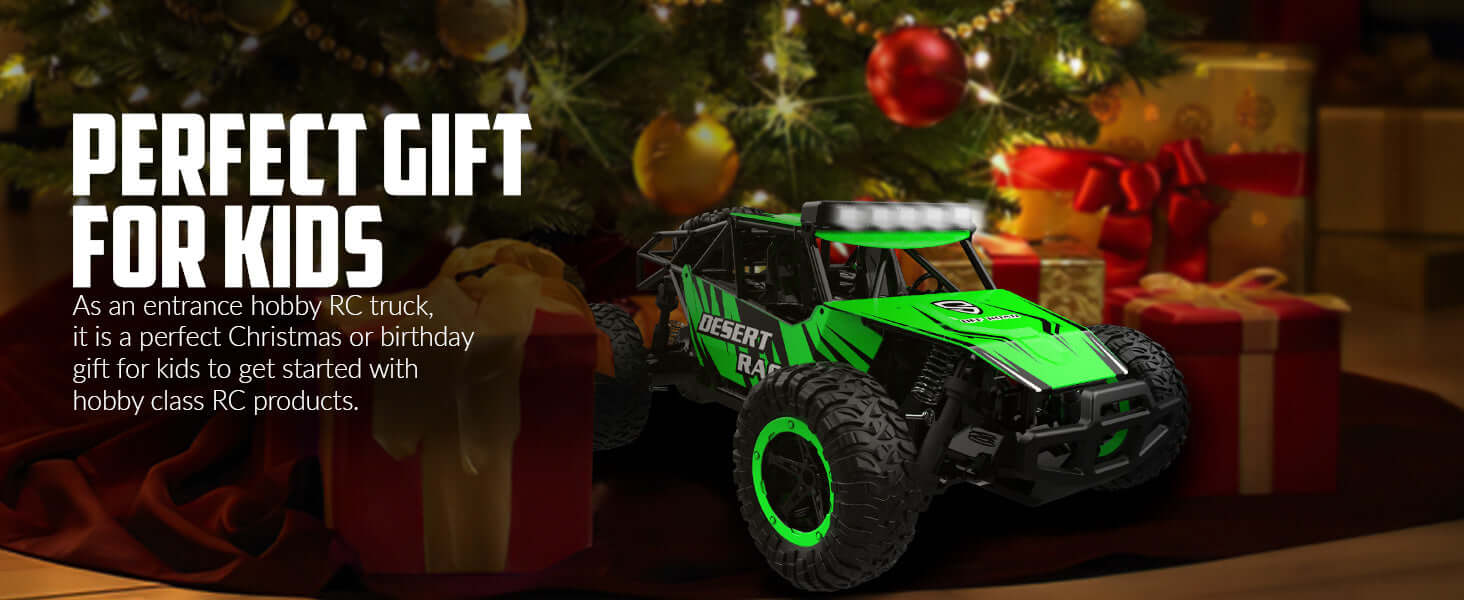 RACENT 1/16 All Terrain RC Car for Kids | KIDS TOY LOVER