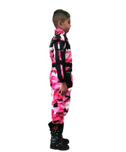 XTRM Kids MX Off-road Kart Suit- Camo Pink